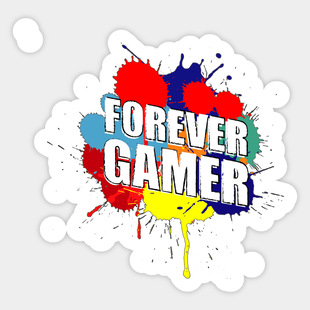 FOREVER GAMER Sticker by myouynis